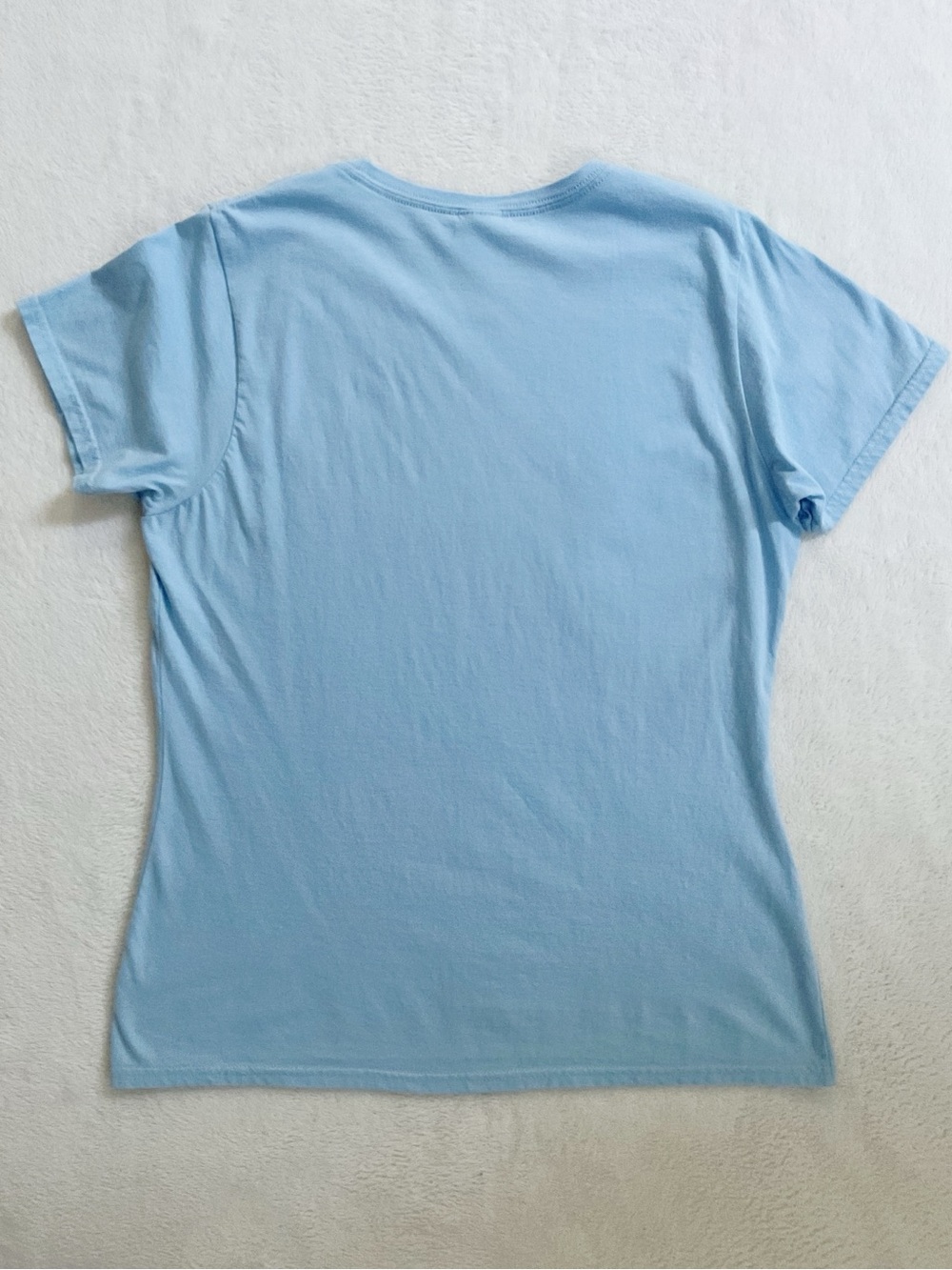 Jane Austen Quote Women’s Large Blue Graphic T-Shirt Mountains Port & Company - Picture 5 of 10